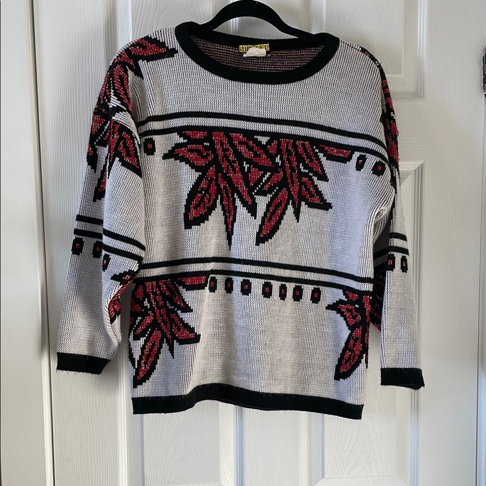 Vintage Smart Set 1980s new wave sweater